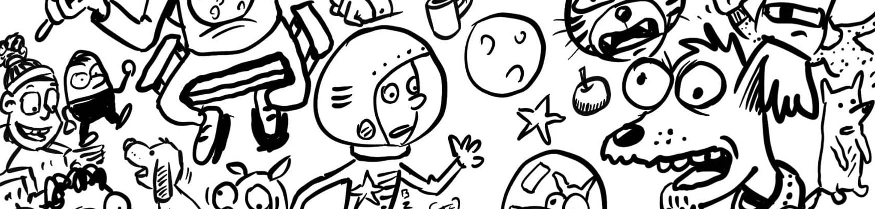 In School Workshops - Cartoon Drawing Lessons