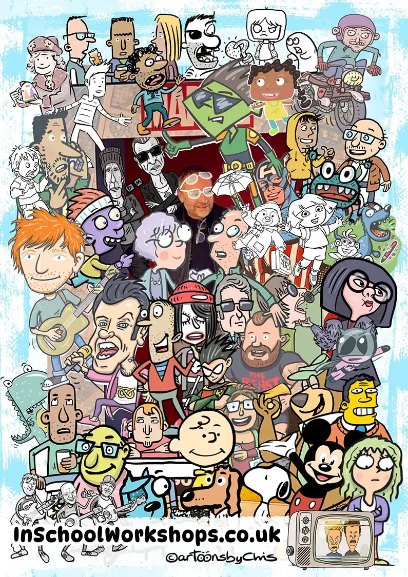 In School Workshops - Cartoon Lessons